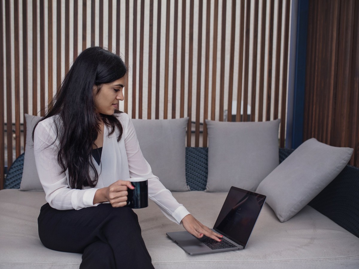 Woman Laptop